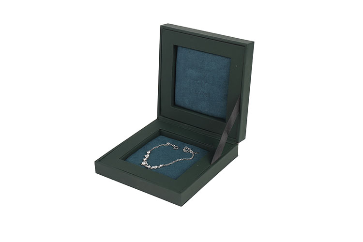 High quality custom logo luxury necklace bracelet gift box jewelry box packaging