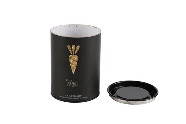 Custom round paper tube food box luxury gift packaging