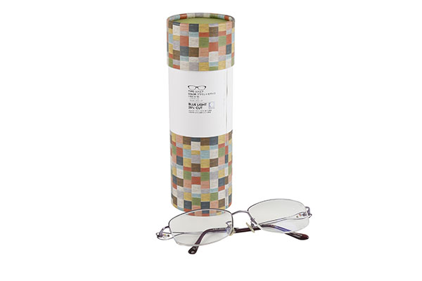 Wholesale fashion luxury paper cardboard tube cylinder box eye glasses packaging box