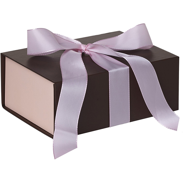 Magnetic folding luxury cardboard gift boxes with ribbons