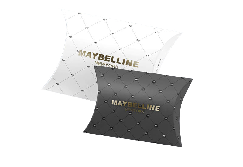 Manufacturer wholesale custom unique design popular folding paper box packaging pillow box