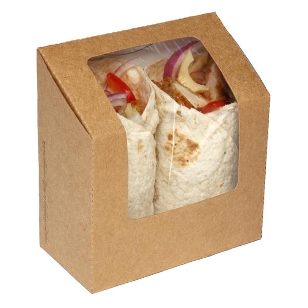 Manufacturer directly wholesale customized environmental health food packaging box hamburger packagi