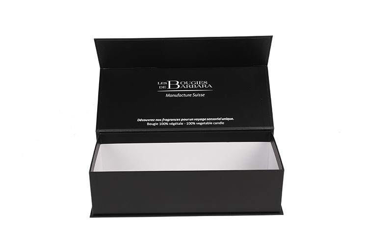 Luxury custom flip cardboard cylinder scented candle jar packaging gift box for candles(图4)
