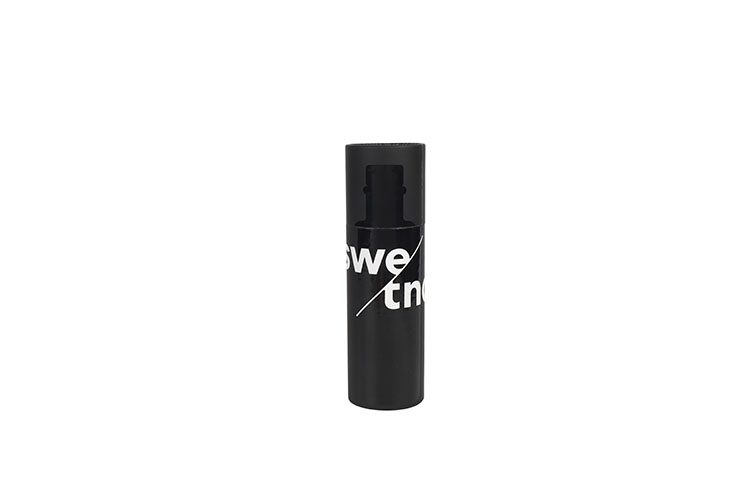 Fashion black competitive price round cylinder candle gift box tube packaging with lid(图1)