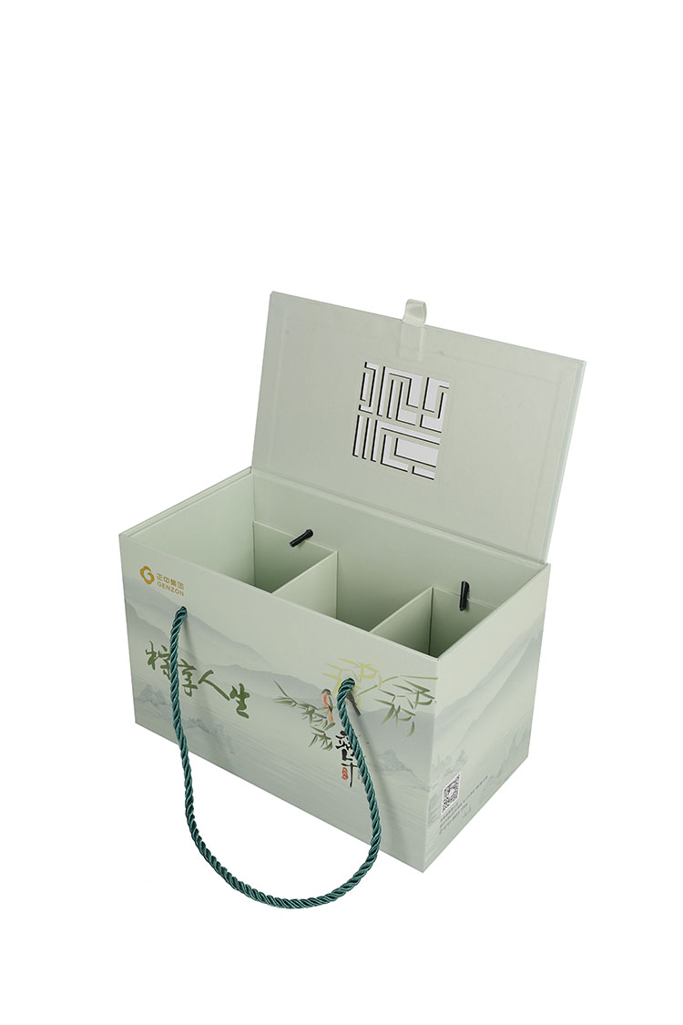 Large corrugate food packing shipping carton boxes fruits package box with handle(图6)