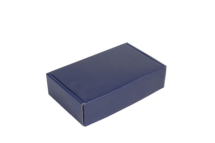 Black corrugated skincare shipping mailer paper box luxury custom packaging box with logo(图3)