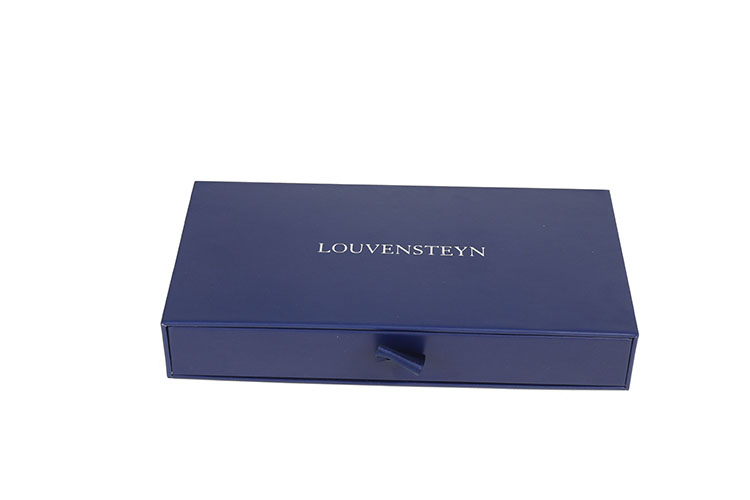 Luxury custom plain slide sliding eyelash lipgloss jewelry gift box cardboard drawer box packaging(图1)