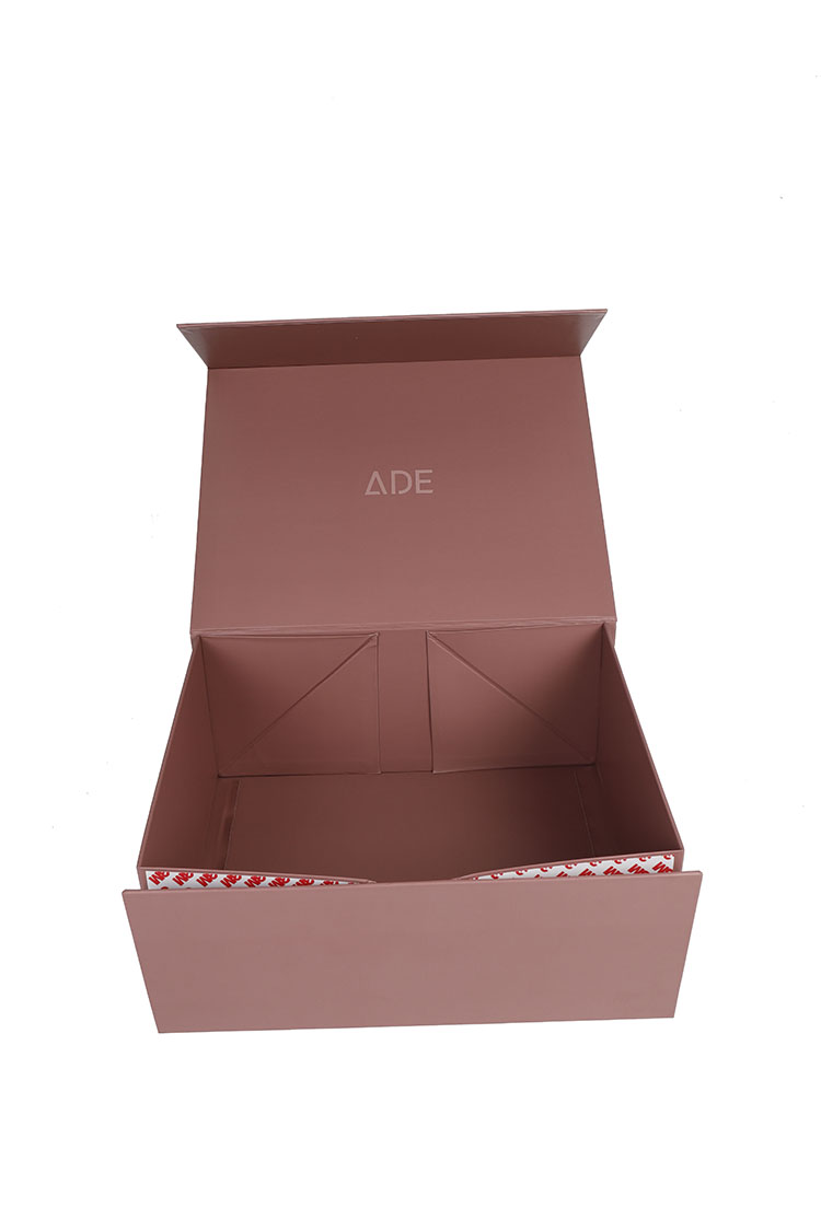 Luxury custom rigid foldable clothing packaging box magnetic folding paper gift box(图5)