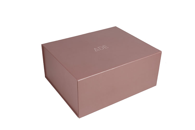 Luxury custom rigid foldable clothing packaging box magnetic folding paper gift box(图4)