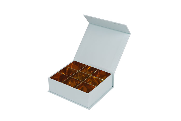 Wholesale Luxury Chocolate Packaging Box 2 Layer Book Shape Drawer Rigid Magnetic Chocolate Gift Box(图6)