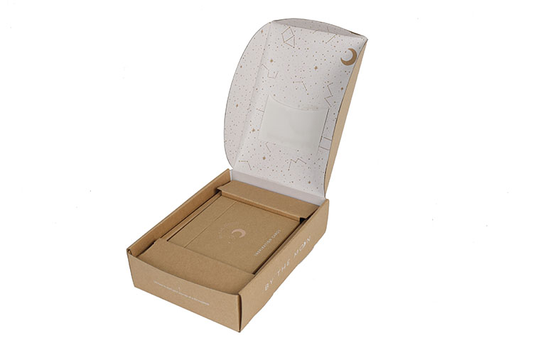 Wholesale custom printed small packaging corrugated mailer box kraft paper gift box(图7)