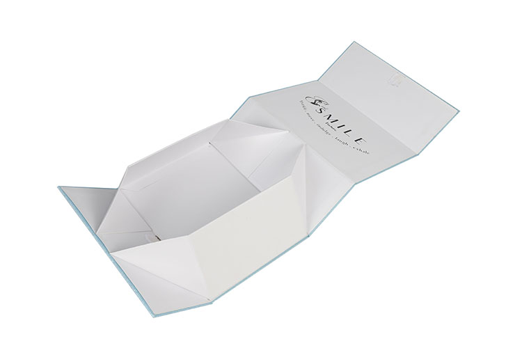 Wholesale custom A5 rigid cardboard foldable bridesmaid gift packing box with ribbon closure(图4)