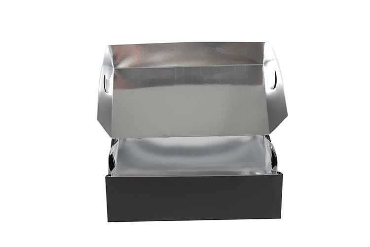 Fast Disposable Custom Aluminum Foil Paper Cardboard Takeaway Food Lunch Box(图5)