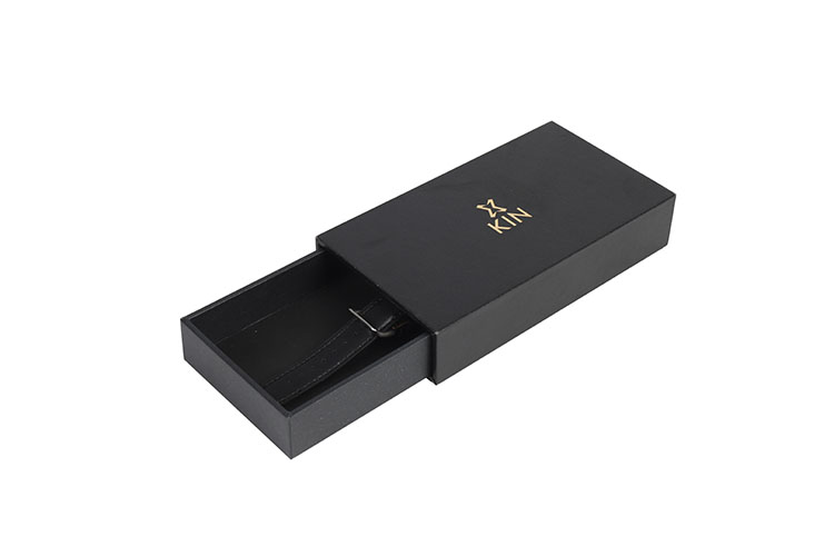 Luxury custom logo sliding packaging paper cardboard watch gift box with drawer(图8)