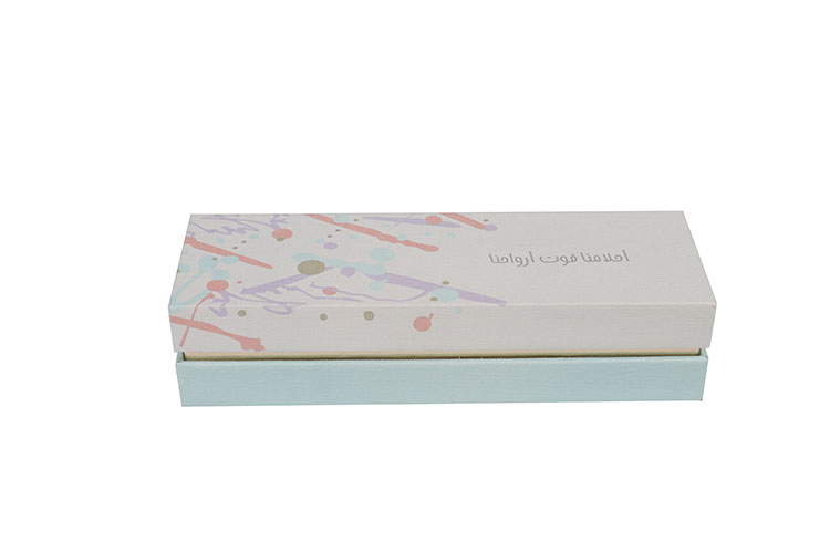 Luxury custom logo square empty paper cardboard packaging lip gloss lipstick gift box(图1)