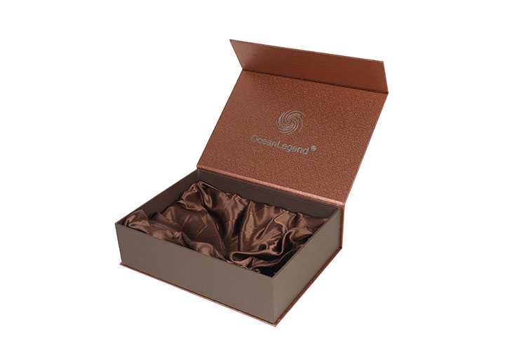 Luxury flip paper cardboard magnetic gift packaging custom box with logo(图5)