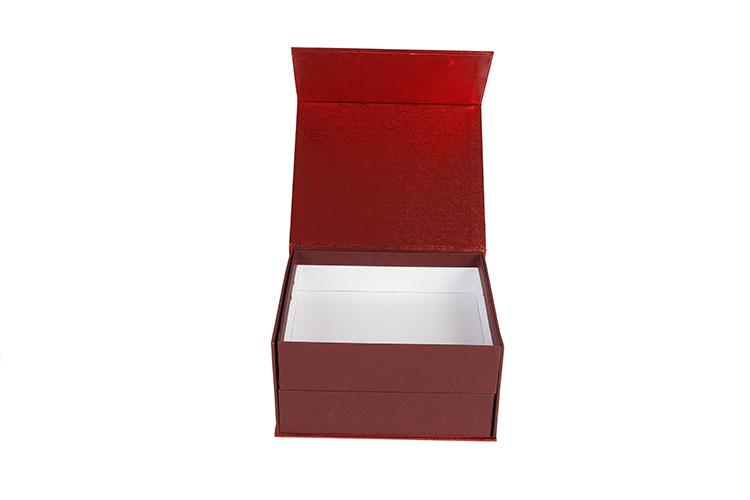 Best luxury paper cardboard 2 layer gift box wholesale custom chocolate packaging box(图1)