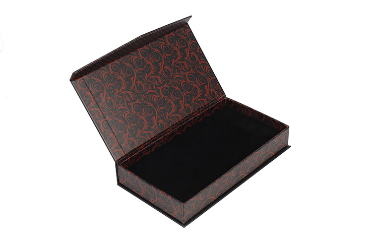 Luxury flip paper cardboard magnetic gift packaging custom box with logo(图3)