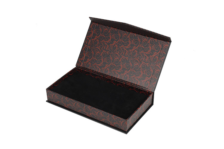 Luxury flip paper cardboard magnetic gift packaging custom box with logo(图4)