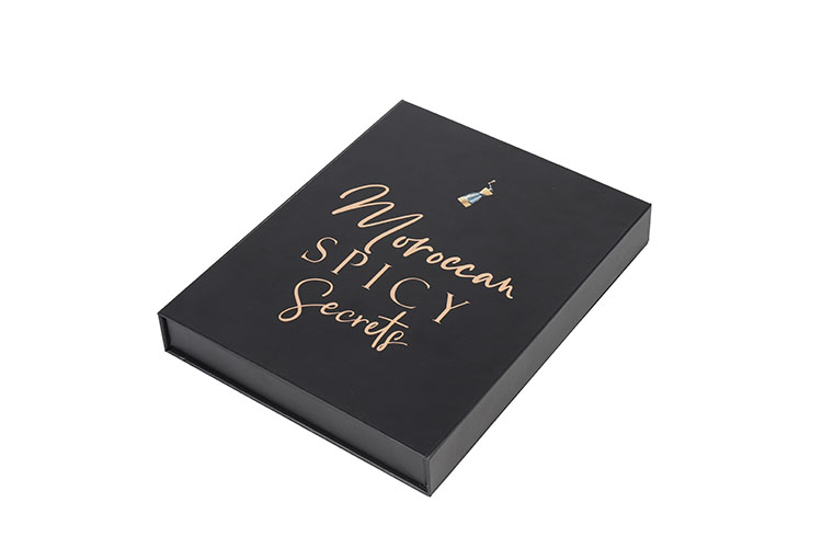 Wholesale square small book style magnetic paper cardboard custom gift box(图2)