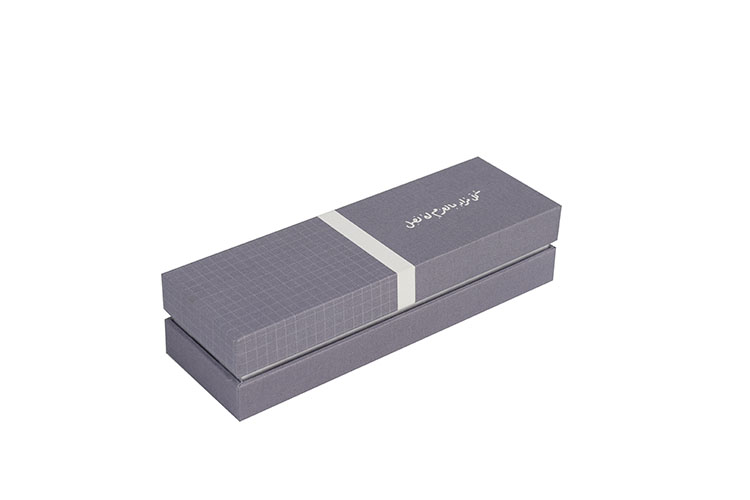 Luxury custom empty paper cardboard packaging box pen gift box with lid(图3)