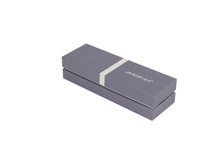Luxury custom empty paper cardboard packaging box pen gift box with lid(图4)