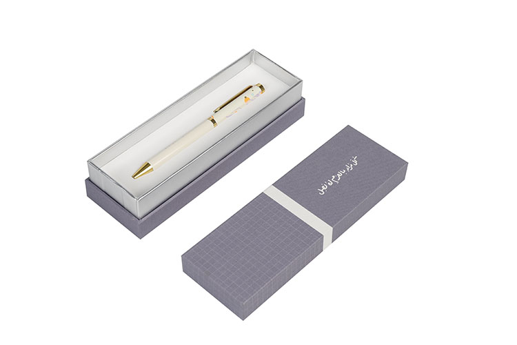 Luxury custom empty paper cardboard packaging box pen gift box with lid(图6)