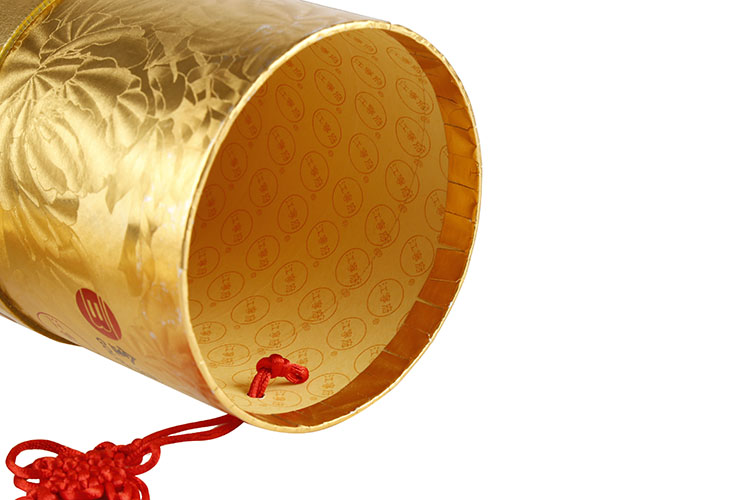 Wholesale custom rigid cardboard gold luxury cylinder wine tube packaging box(图3)