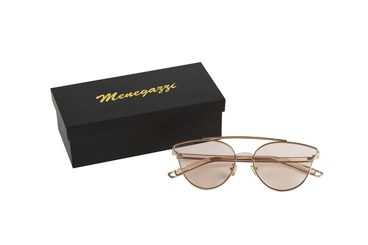 High Quality Black Paper Cardboard Lid Gift Box Luxury Custom Sunglasses Packaging Boxes(图2)