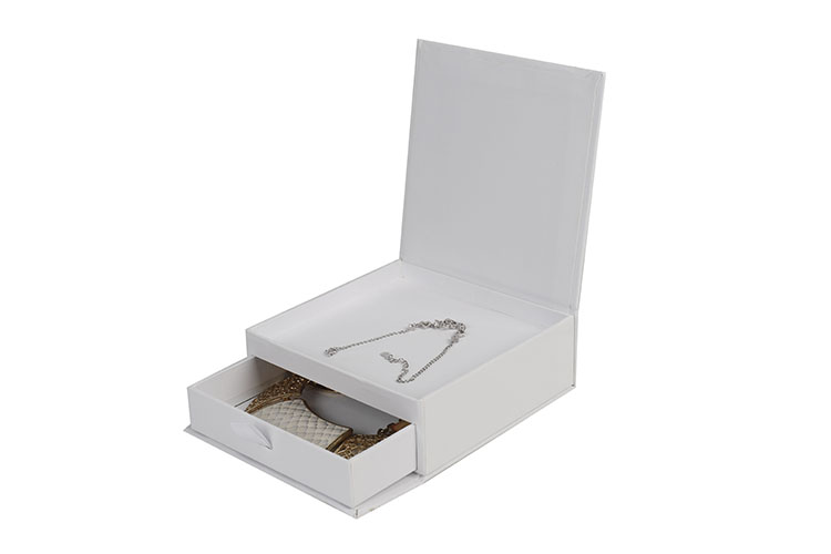 Wholesale luxury jewelry box Custom logo printed paper gift packaging boxes sliding drawer box(图5)