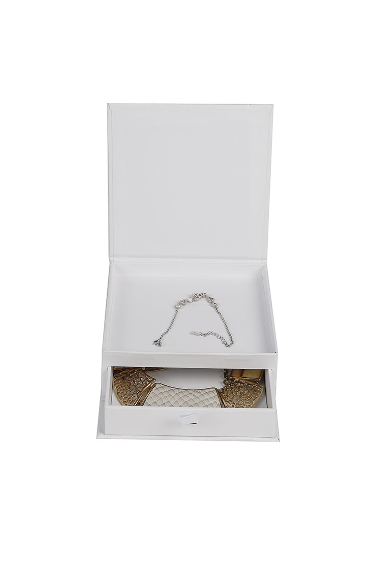 Wholesale luxury jewelry box Custom logo printed paper gift packaging boxes sliding drawer box(图6)