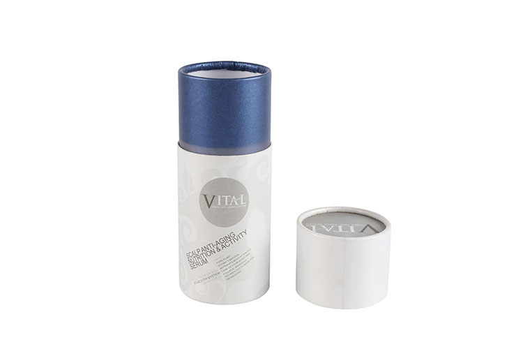 Fashion custom cardboard empty paper cylinder tube essential oil boxes for 10ml bottles(图2)