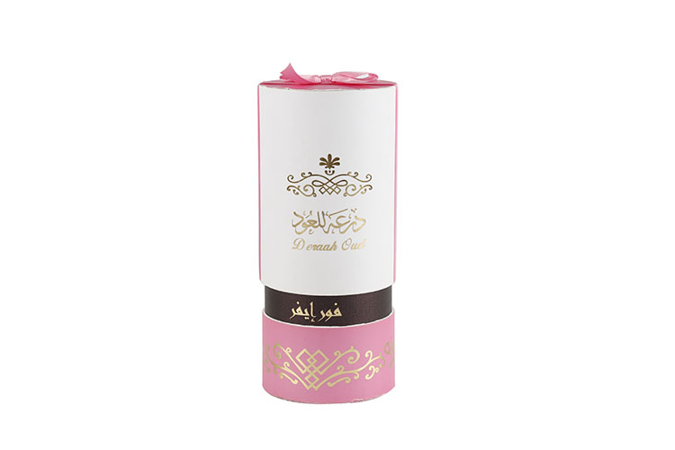 Wholesale custom round paper tube perfume box luxury gift packaging(图1)