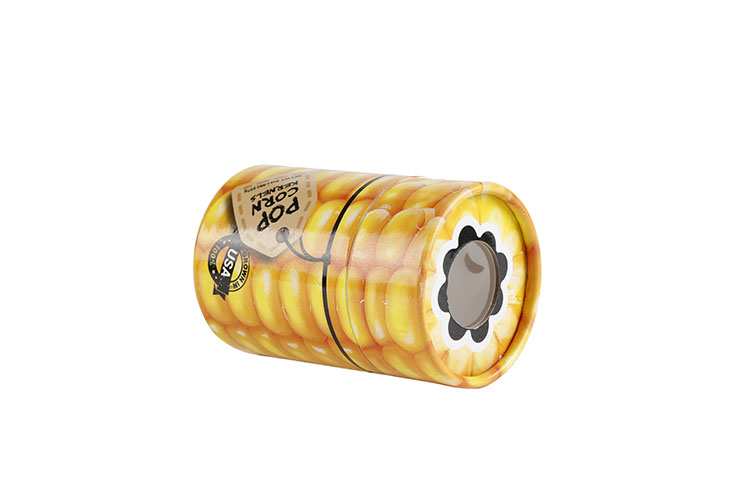 Food grade cardboard paper round tube box custom printed popcorn packaging box(图3)