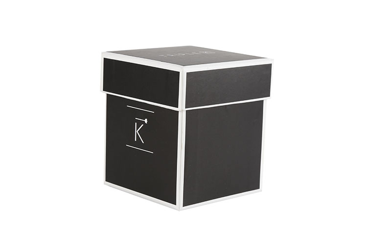 Wholesale Custom Luxury Black Gift Box Square Flower Box With Handle(图2)