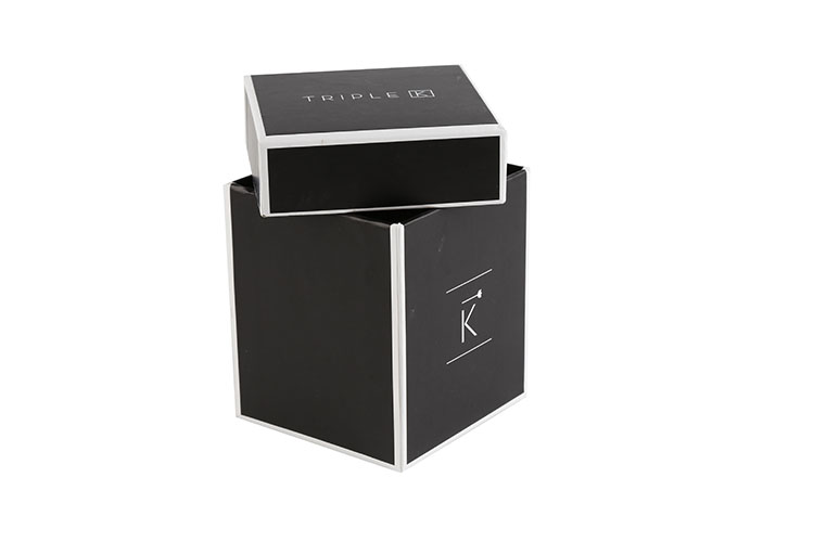 Wholesale Custom Luxury Black Gift Box Square Flower Box With Handle(图3)