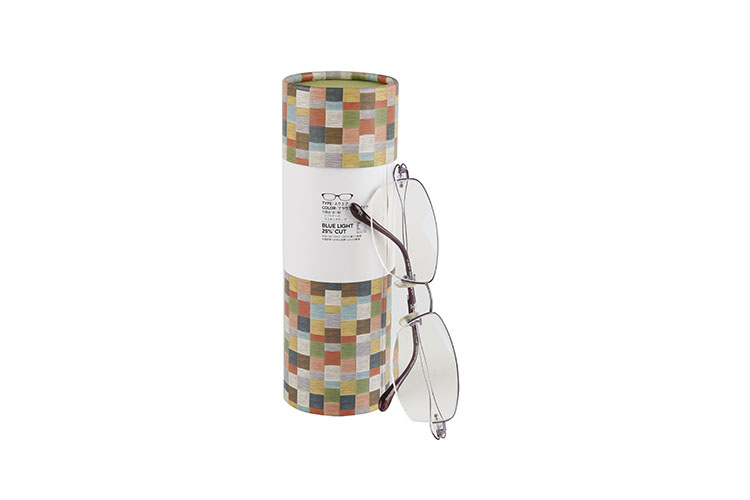 Wholesale fashion luxury paper cardboard tube cylinder box eye glasses packaging box(图4)