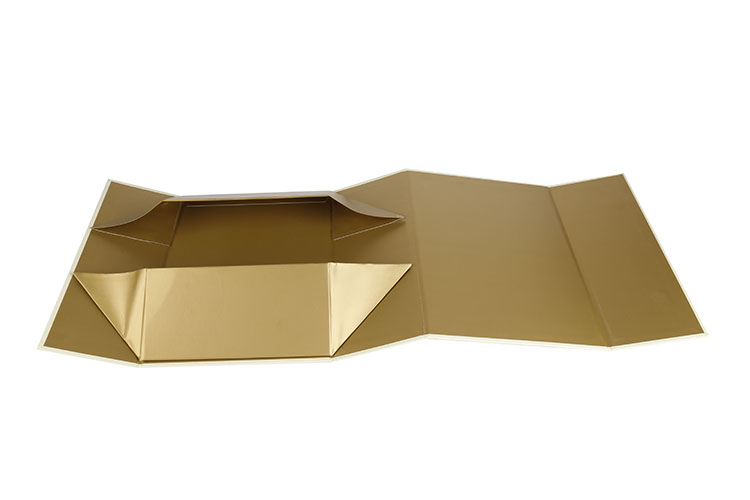 High quality custom luxury magnetic folding cardboard rigid packaging gift box(图6)