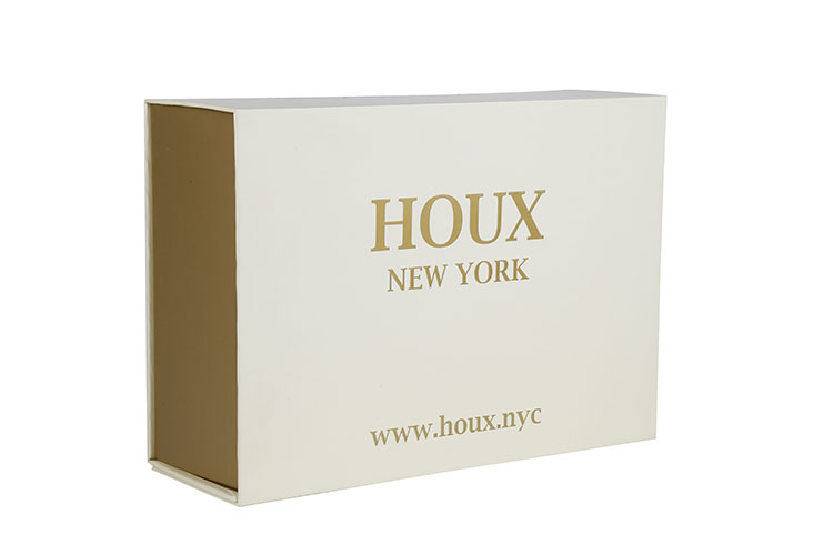 High quality custom luxury magnetic folding cardboard rigid packaging gift box(图4)