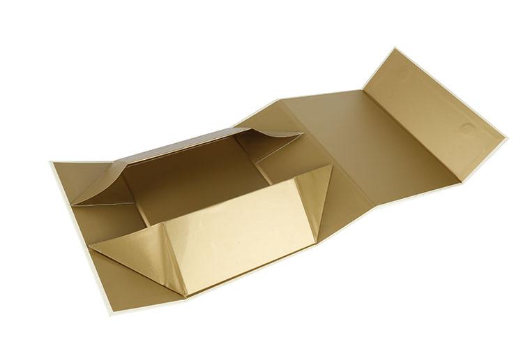 High quality custom luxury magnetic folding cardboard rigid packaging gift box(图7)