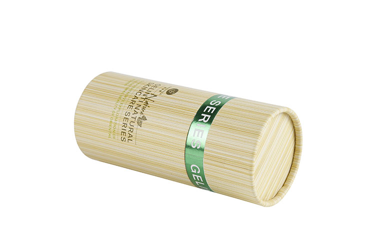 Natural printed bamboo small skincare cosmetics cardboard tube packaging(图5)