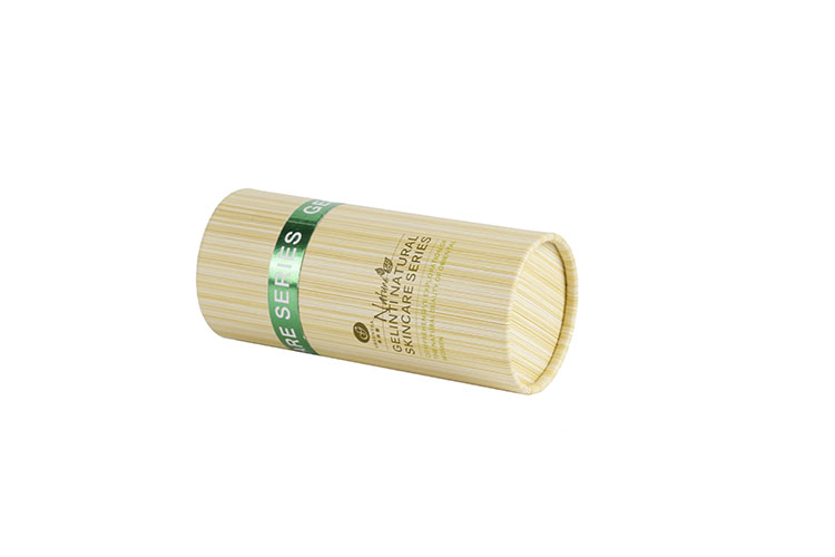 Natural printed bamboo small skincare cosmetics cardboard tube packaging(图6)