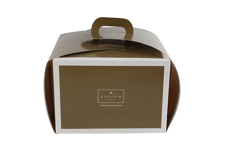 Luxury Square Paper Birthday Cake Packaging Box Wholesale Custom Cake Box For Sale