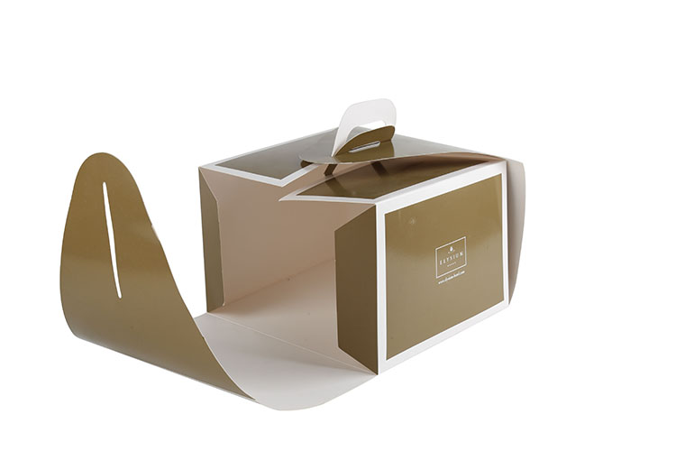 Luxury Square Paper Birthday Cake Packaging Box Wholesale Custom Cake Box For Sale(图5)