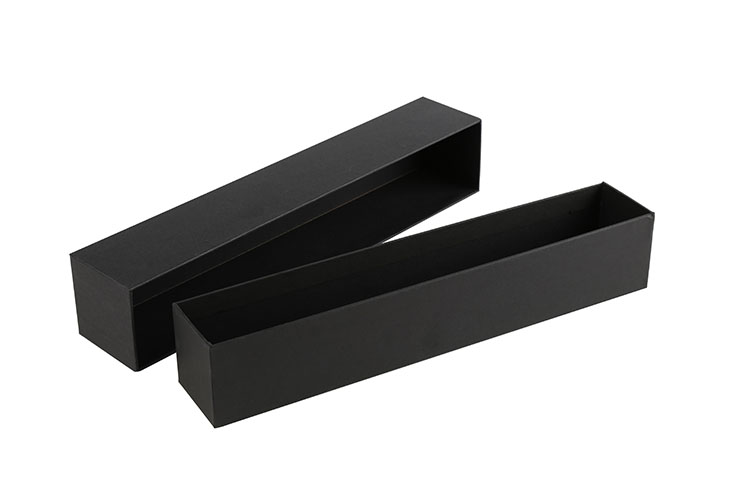 Wholesale Custom Printed Cardboard Black Long Lid And Base Packaging Paper Box(图6)