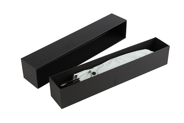 Wholesale Custom Printed Cardboard Black Long Lid And Base Packaging Paper Box(图5)