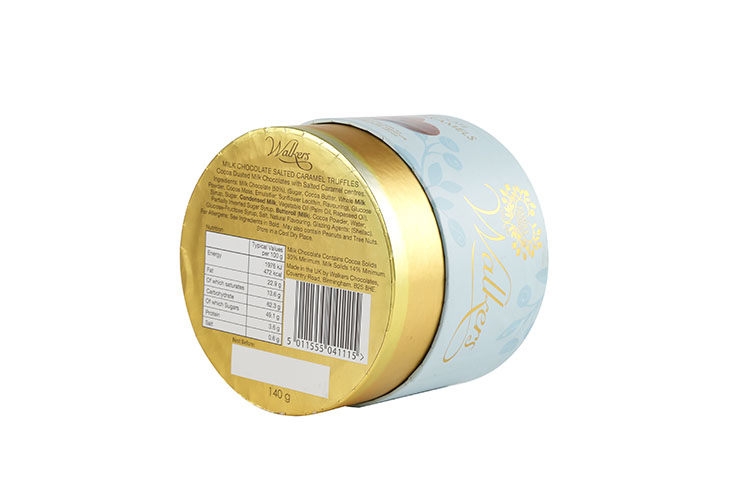 Wholesale custom round paper tubes truffle chocolate packing box(图4)