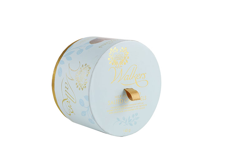 Ecofriendly custom logo white round cardboard paper tube packaging cosmetic box(图5)