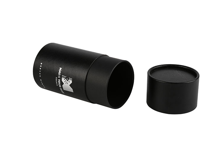 OEM Custom Printed Handmade Black Tube Packaging Box(图5)