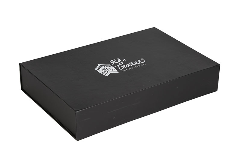 High quality custom logo paper packaging gift foldable box with magnets(图2)